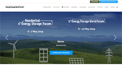 Desktop Screenshot of energystorageforum.com